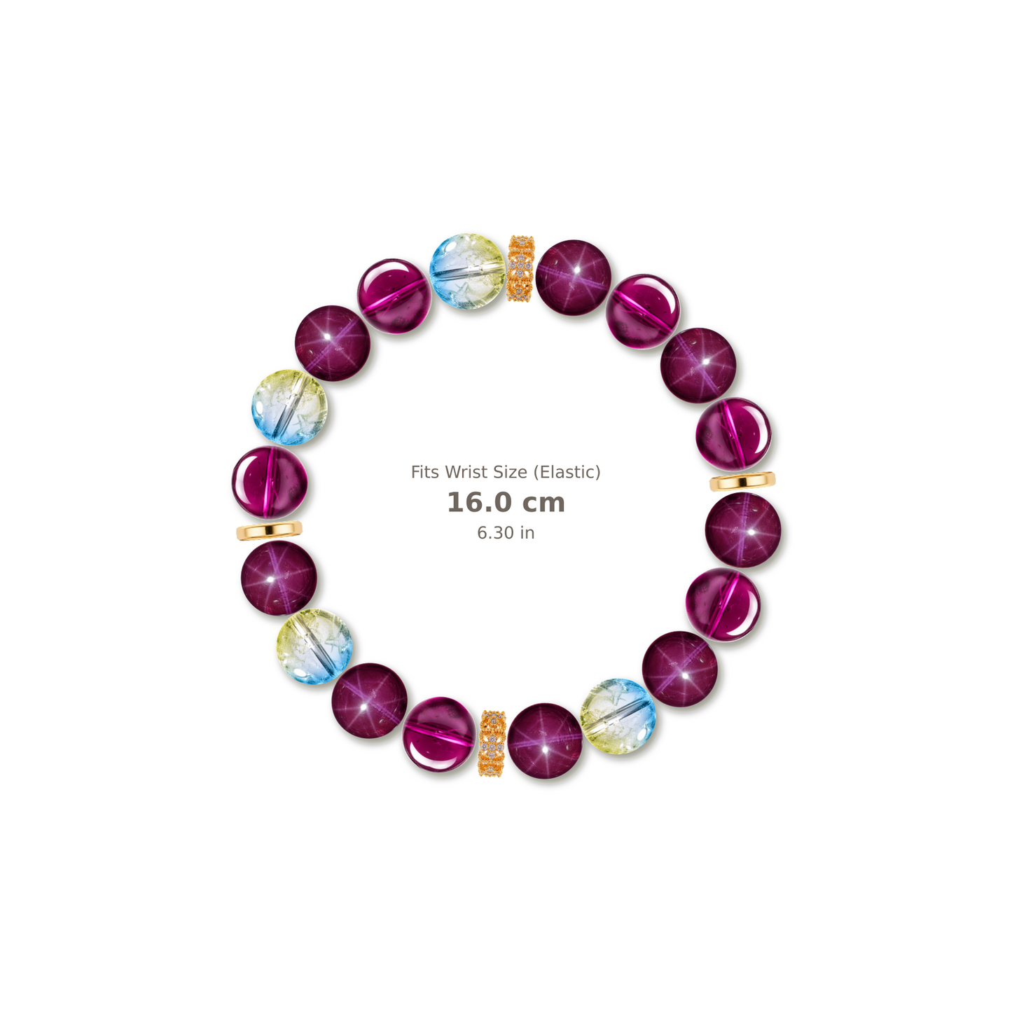 Golden Edge Bracelet bracelet design — evenly distributed accents v3
