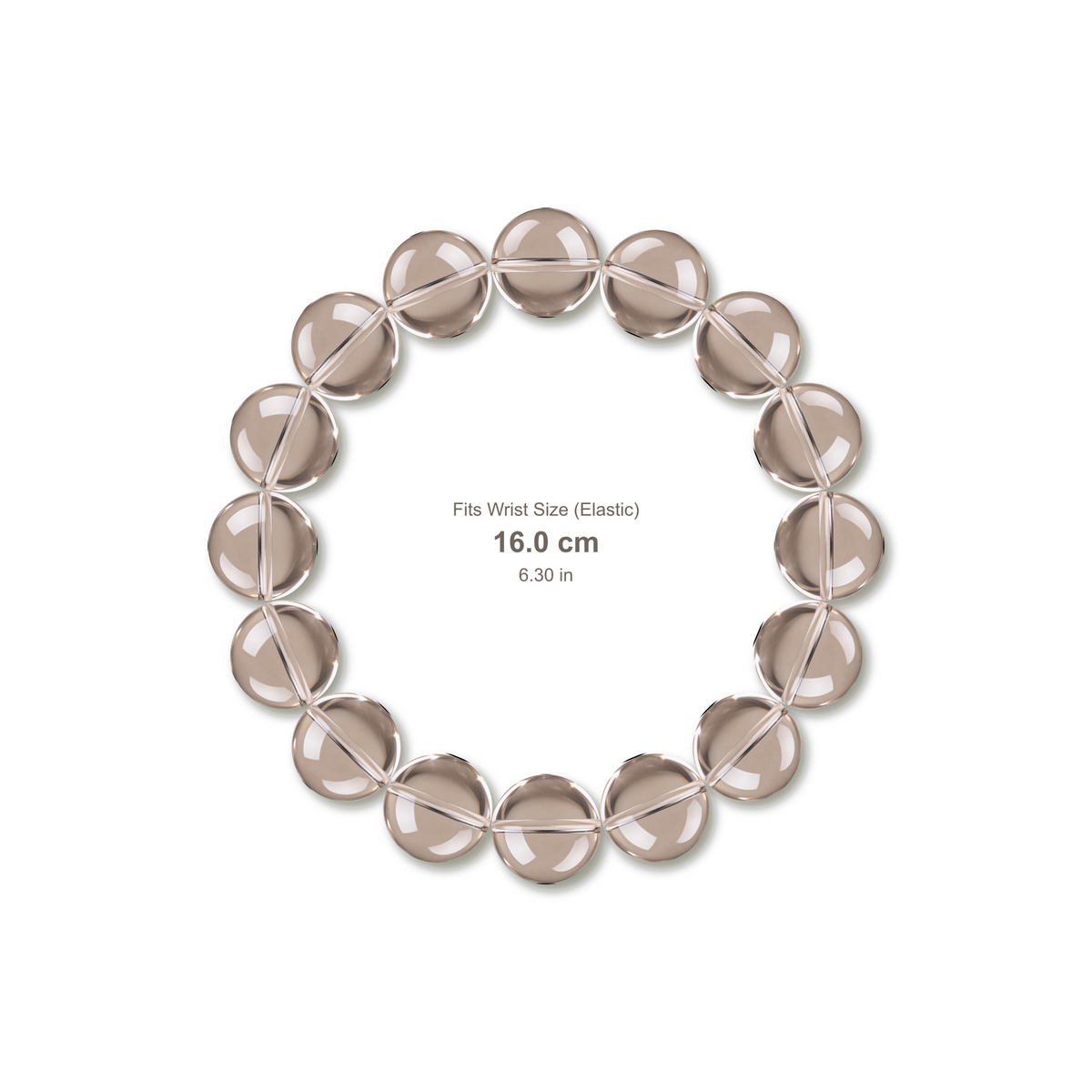 Light Smoky Quartz Bracelet bracelet design — refreshed Light Smoky Quartz v2