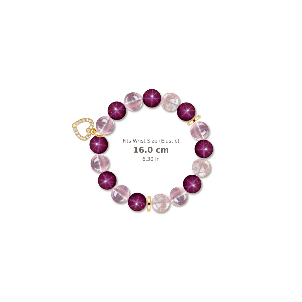 Loving Grace Bracelet bracelet design — evenly distributed accents v3