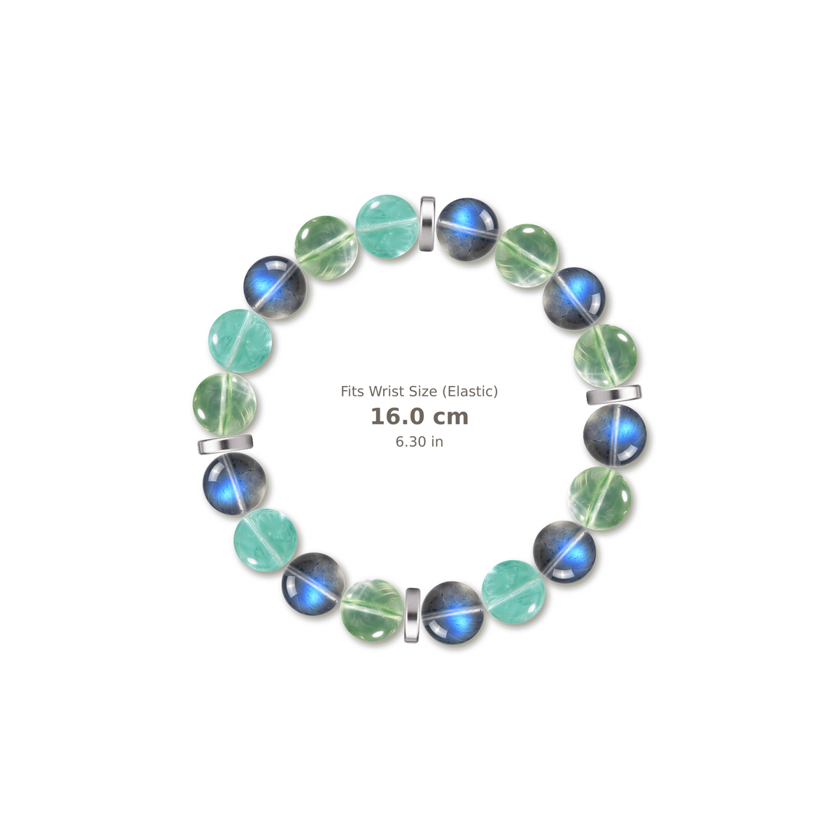 Peaceful Bloom Bracelet bracelet design — evenly distributed accents v3