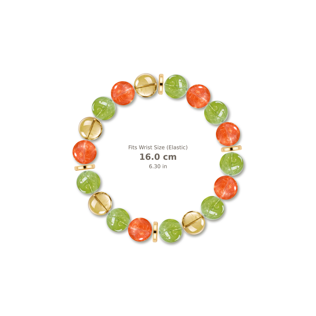 Power Within Bracelet bracelet design — evenly distributed accents v3