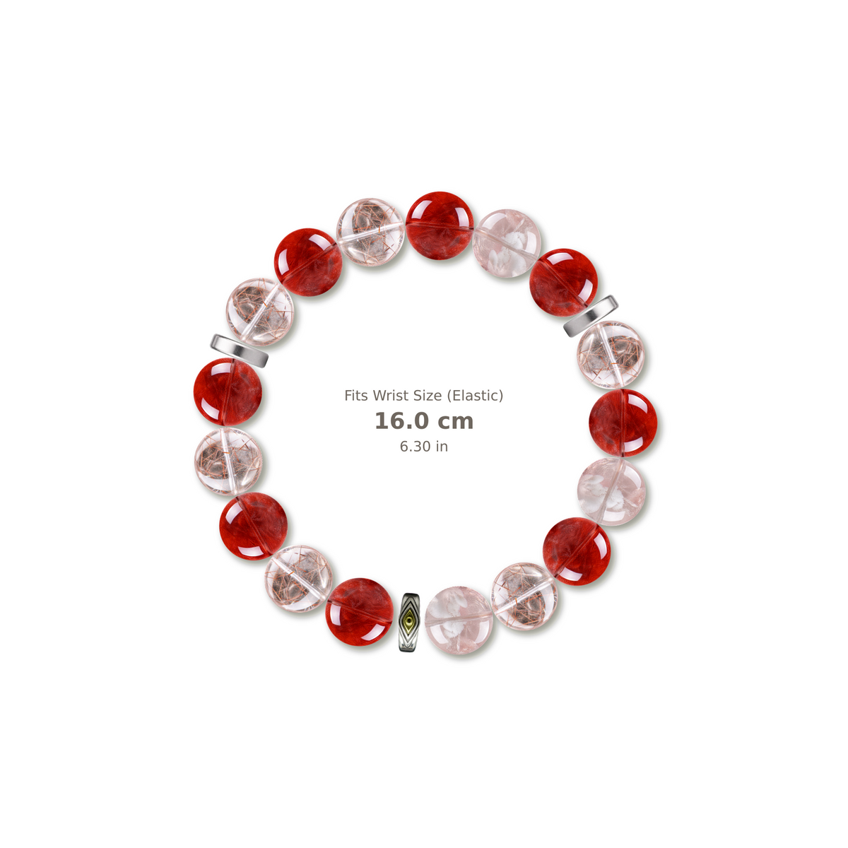 Quiet Armor Bracelet bracelet design — evenly distributed accents v3