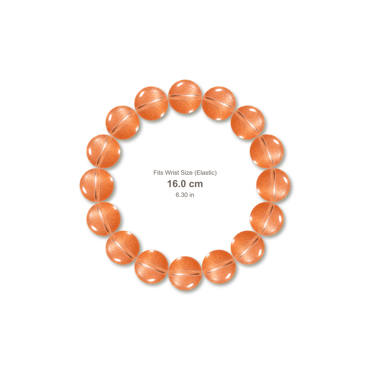 Sunstone Bracelet bracelet design — contact spacing 8mm, reference-style soft shadow, no string v9