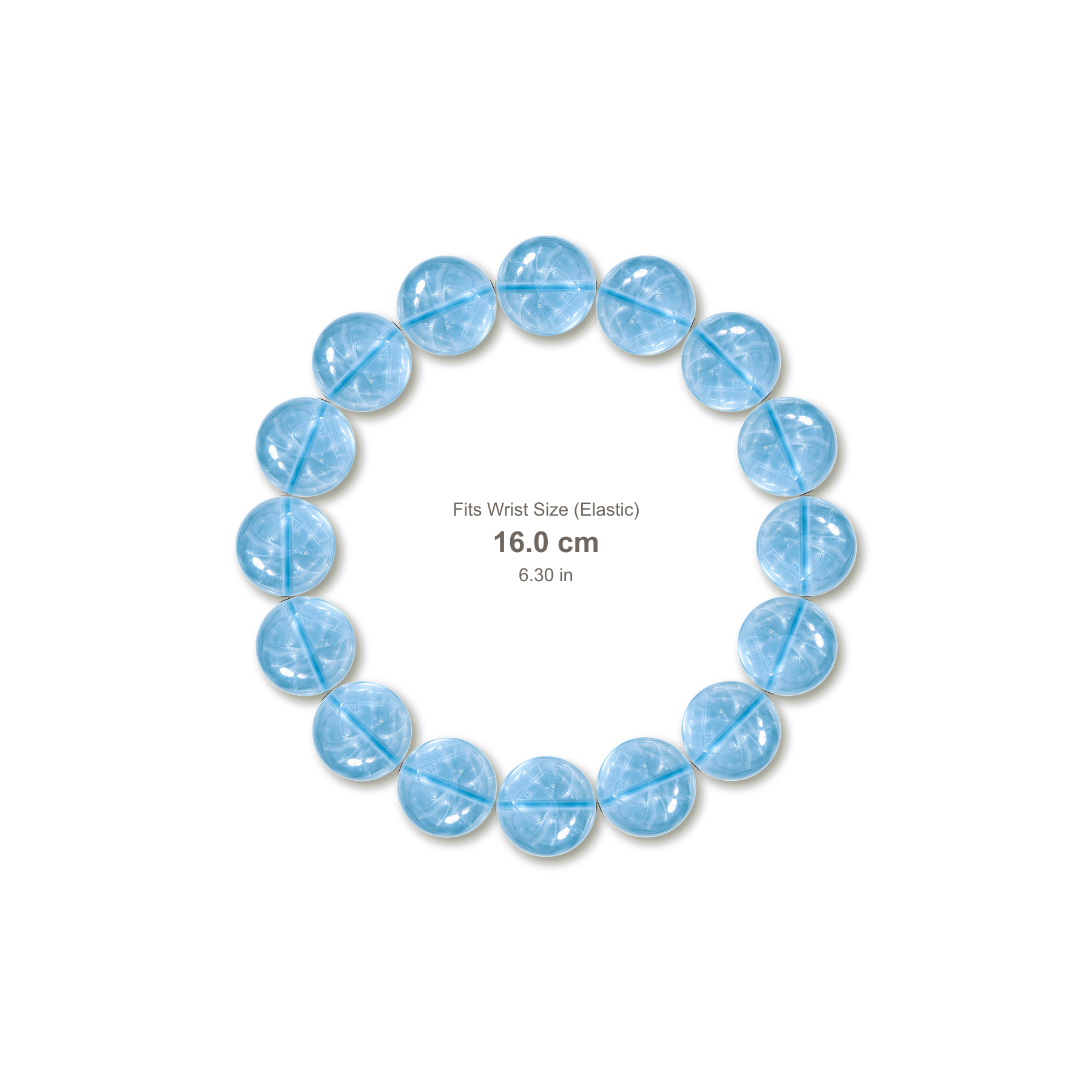 Aquamarine Bracelet bracelet design — contact spacing 8mm, reference-style soft shadow, no string v9