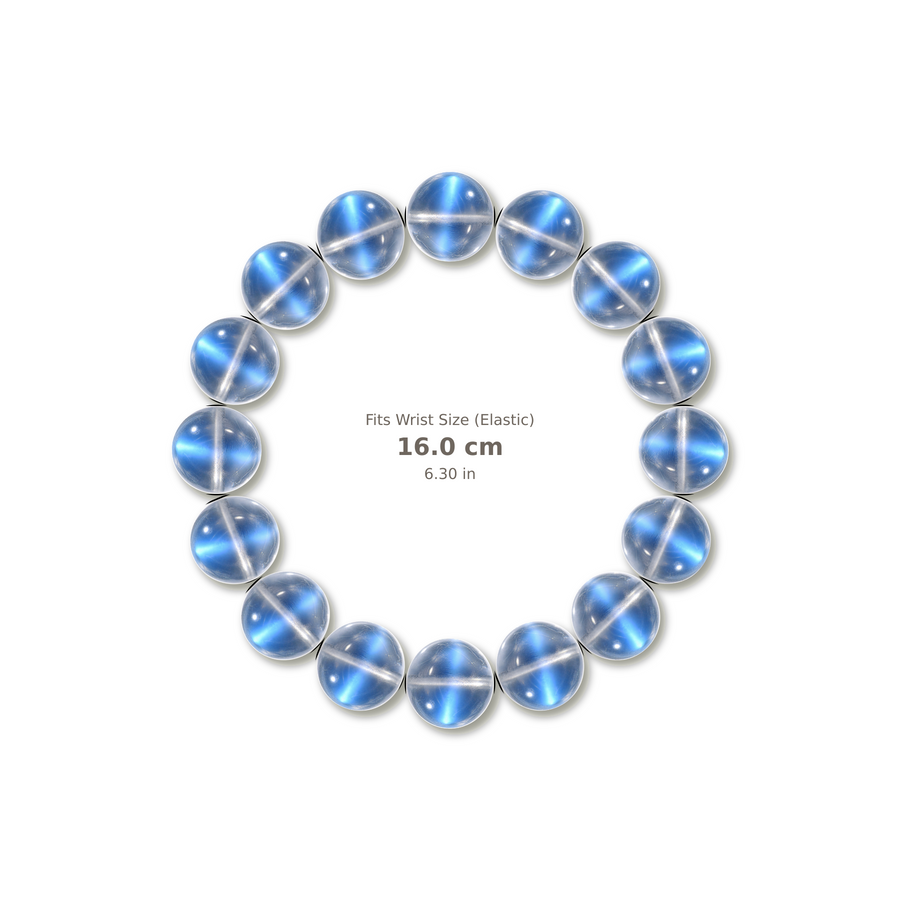 Blue Moonstone Bracelet bracelet design — contact spacing 10mm, reference-style soft shadow, no string v9