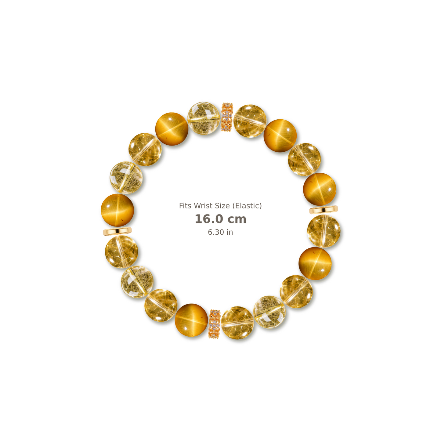 Bold Sun Bracelet bracelet design — evenly distributed accents v3