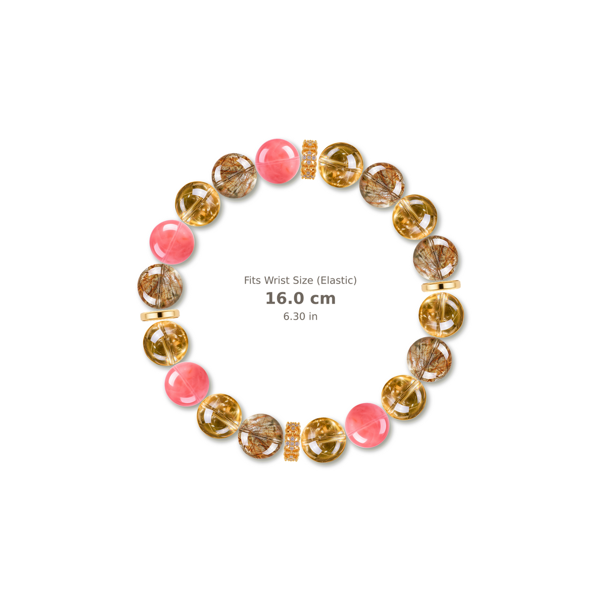 Brave Heart Bracelet bracelet design — evenly distributed accents v3