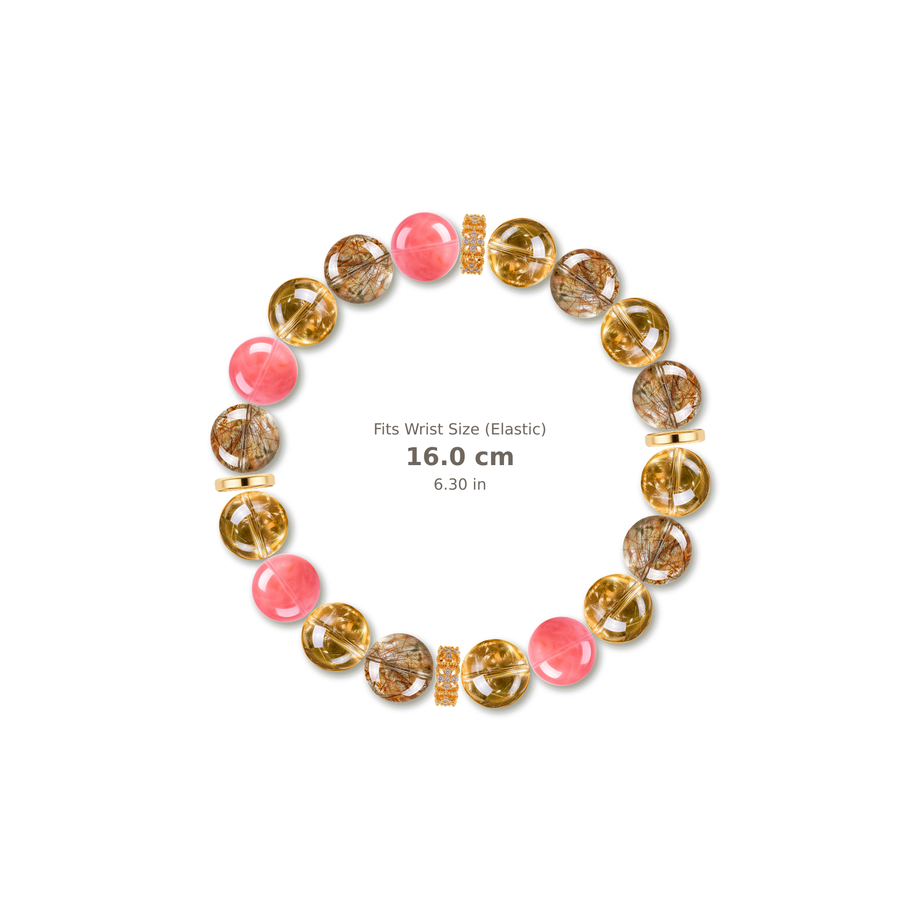 Brave Heart Bracelet bracelet design — evenly distributed accents v3