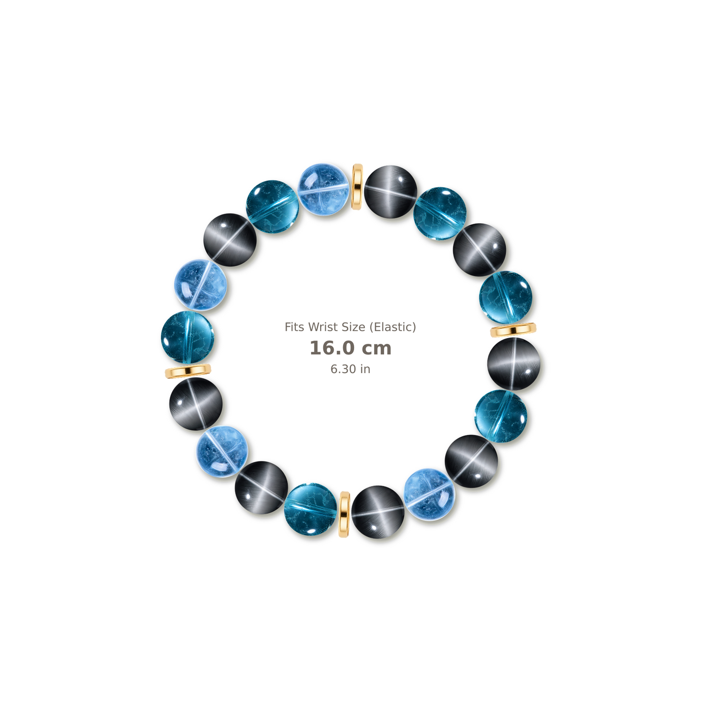 Bright Resolve Bracelet bracelet design — evenly distributed accents v3