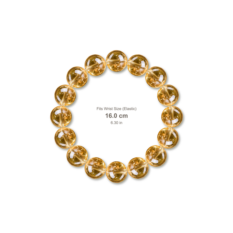 Champagne Azeztulite Bracelet bracelet design — contact spacing 8mm, reference-style soft shadow, no string v9