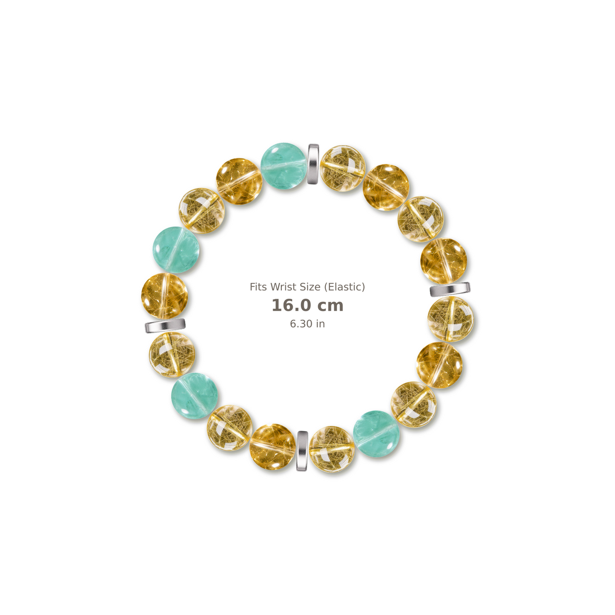 Clear Skies Bracelet bracelet design — evenly distributed accents v3