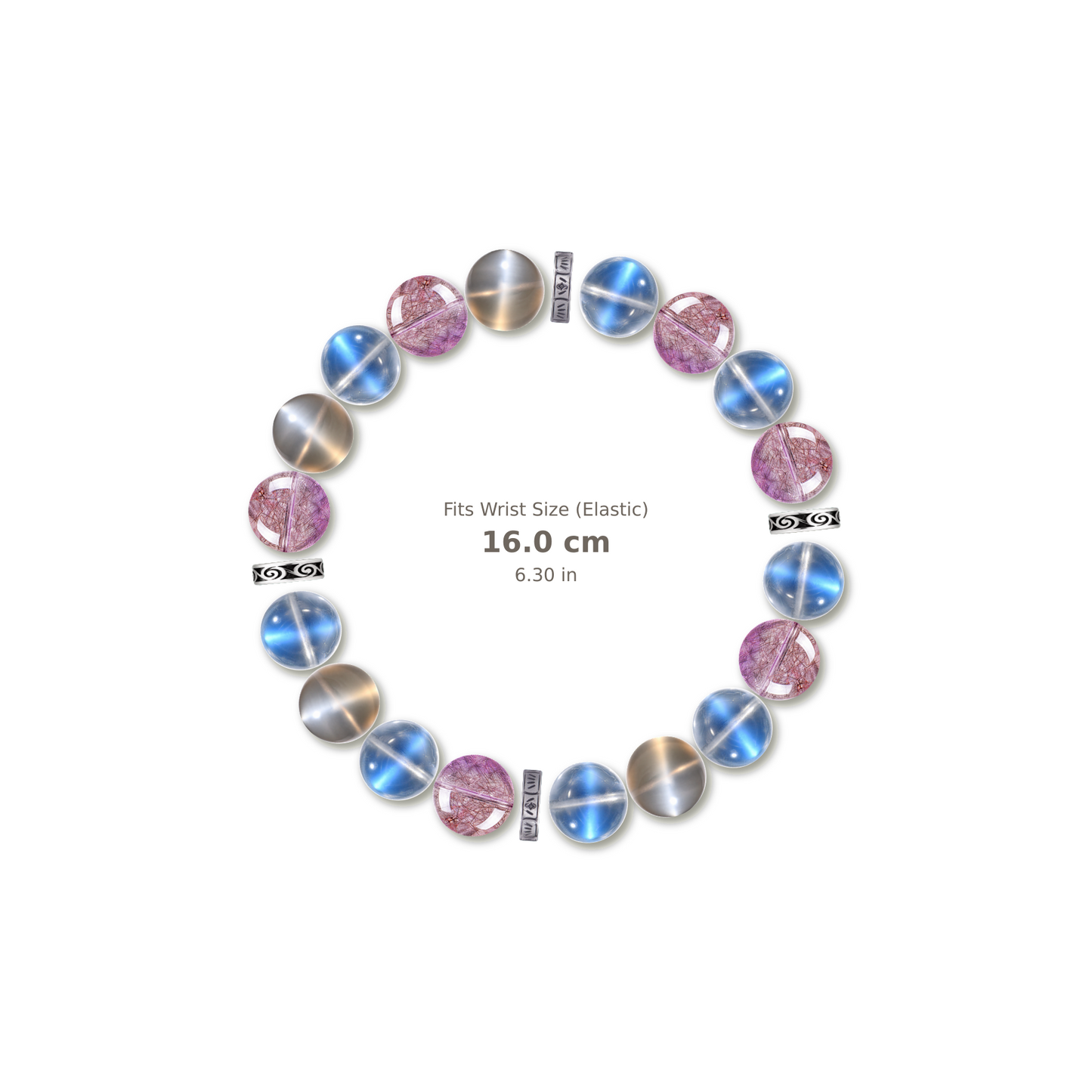 Dark Horizon Bracelet bracelet design — evenly distributed accents v3