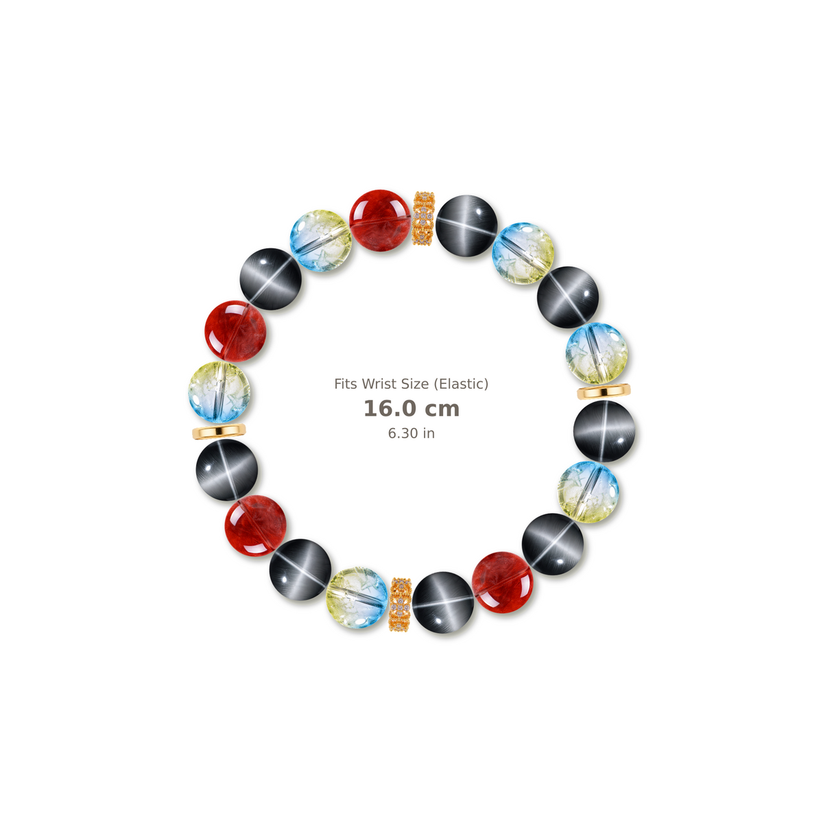 Fearless Glow Bracelet bracelet design — evenly distributed accents v3