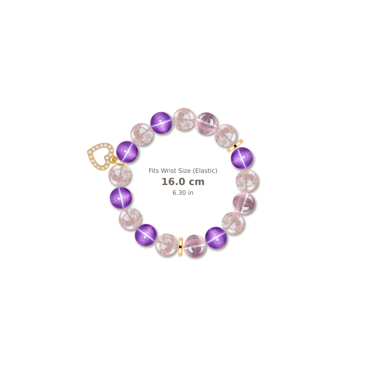Gentle Devotion Bracelet bracelet design — evenly distributed accents v3