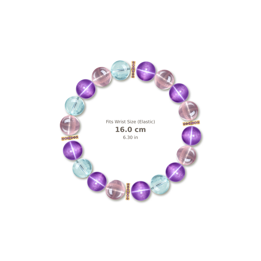 Gentle Pause Bracelet bracelet design — evenly distributed accents v3
