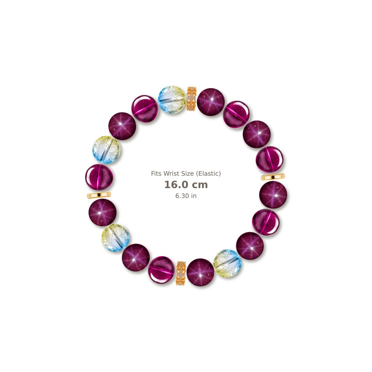 Golden Edge Bracelet bracelet design — evenly distributed accents v3