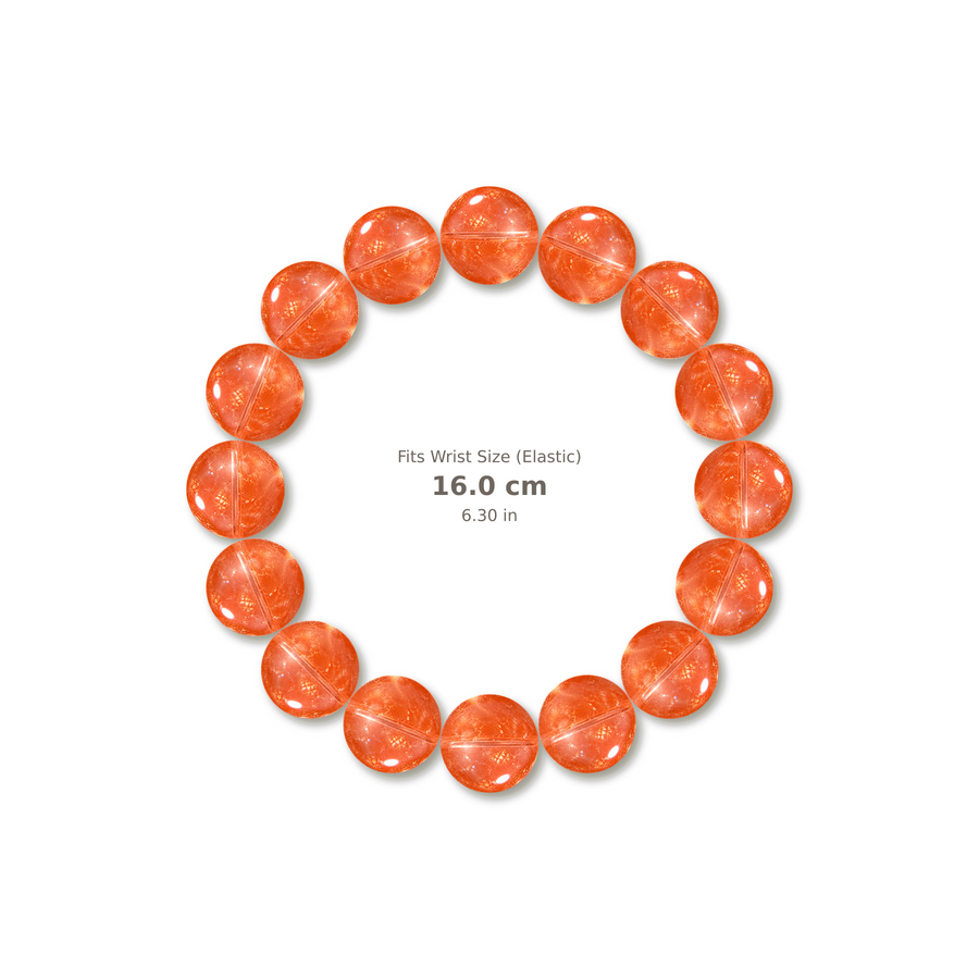 Golden Sunstone Bracelet bracelet design — contact spacing 10mm, reference-style soft shadow, no string v9