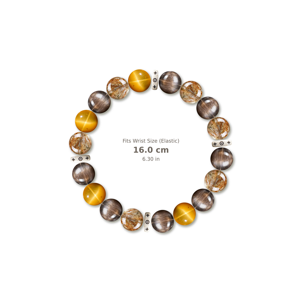 Grounded Shadow Bracelet bracelet design — evenly distributed accents v3
