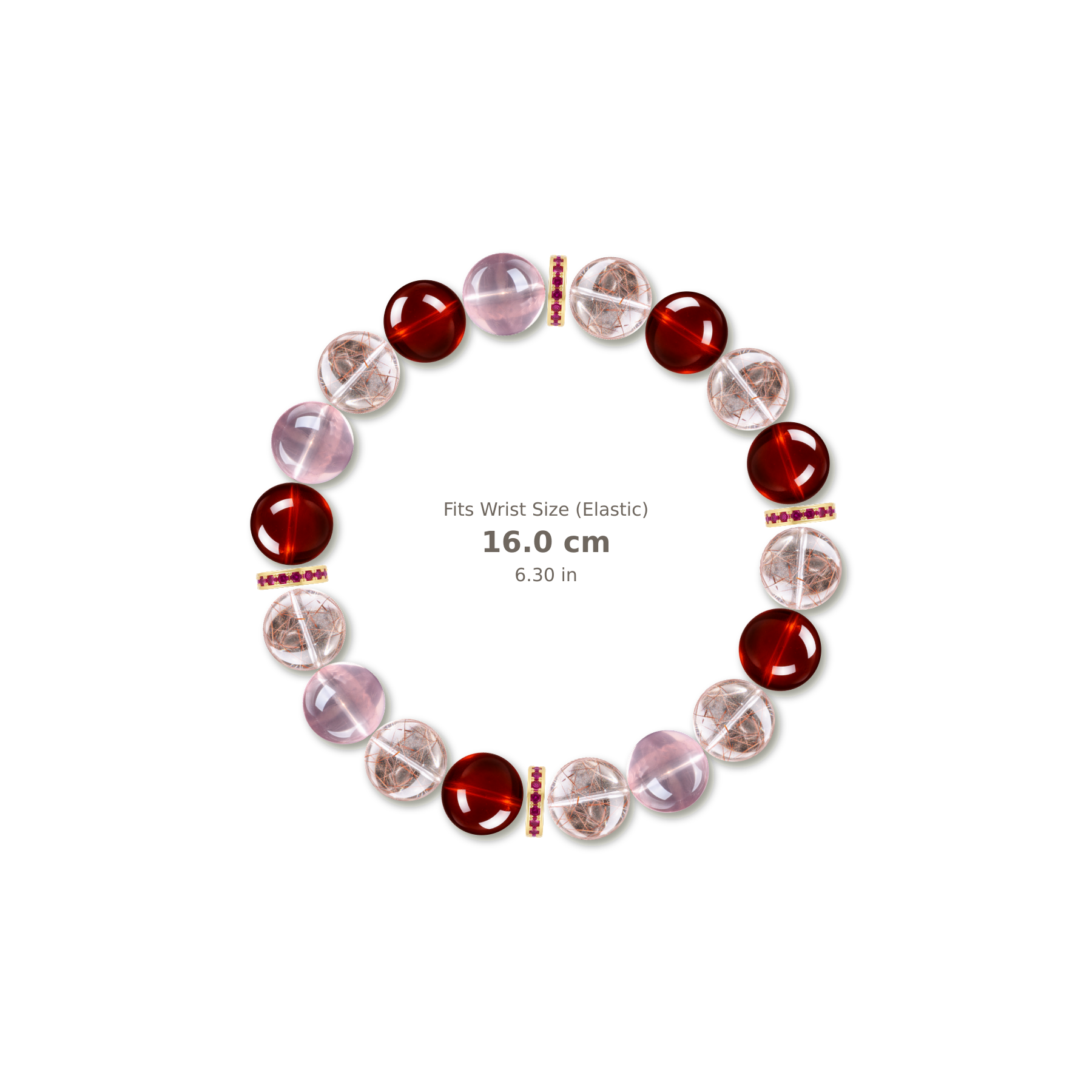 Heartlight Bracelet bracelet design — evenly distributed accents v3