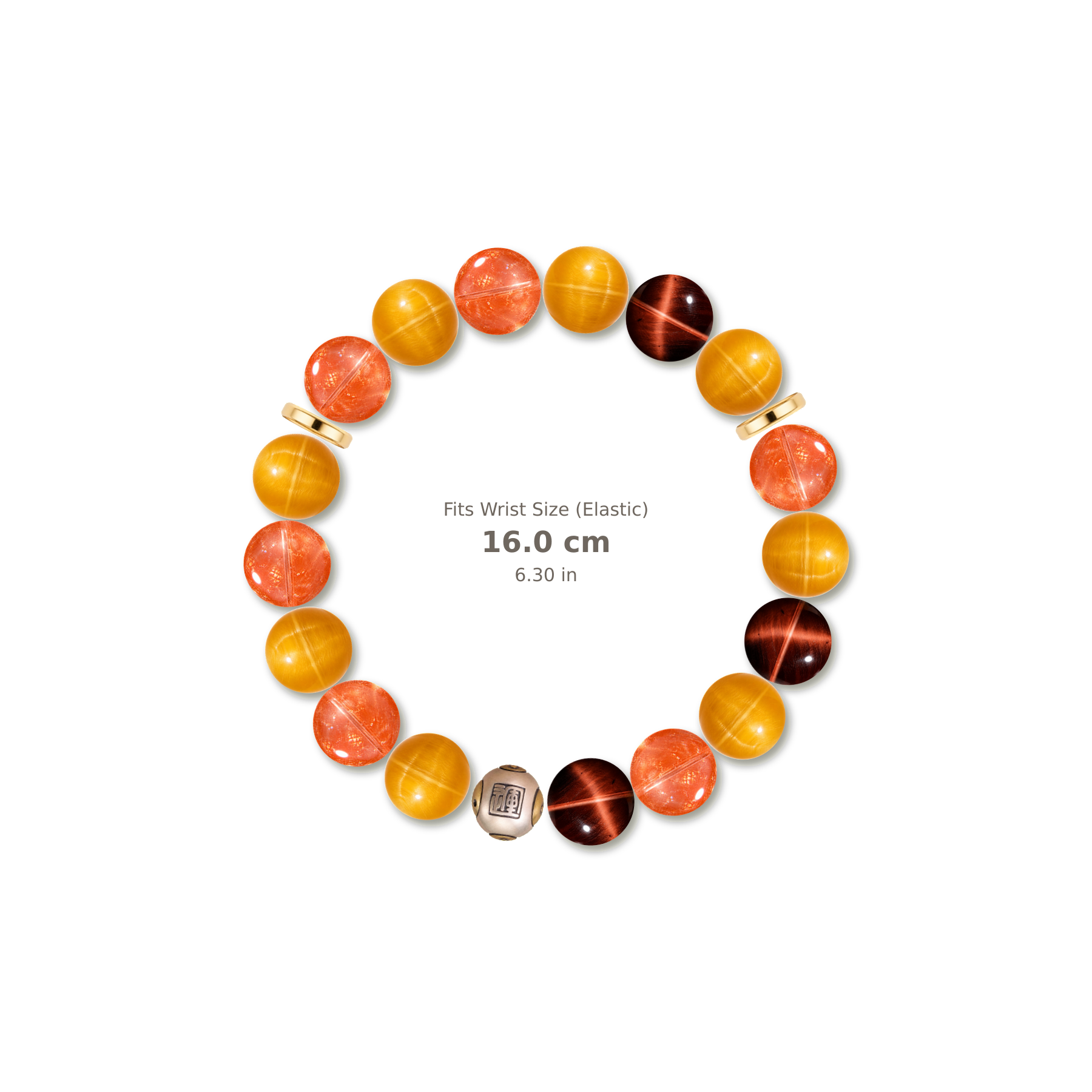 Inner Fire Bracelet bracelet design — evenly distributed accents v3