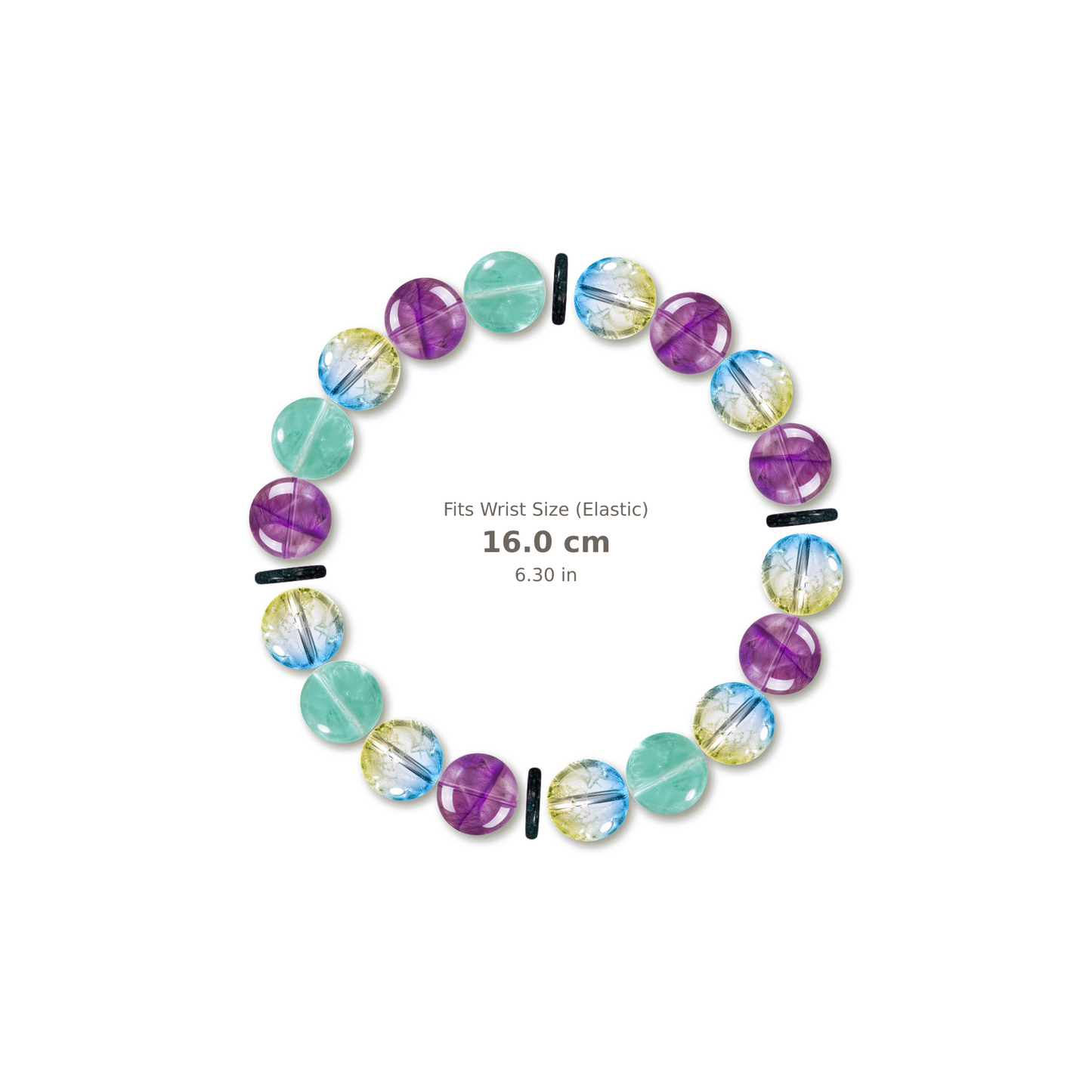 Lucid Glow Bracelet bracelet design — evenly distributed accents v3