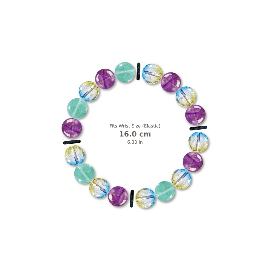 Lucid Glow Bracelet bracelet design — evenly distributed accents v3