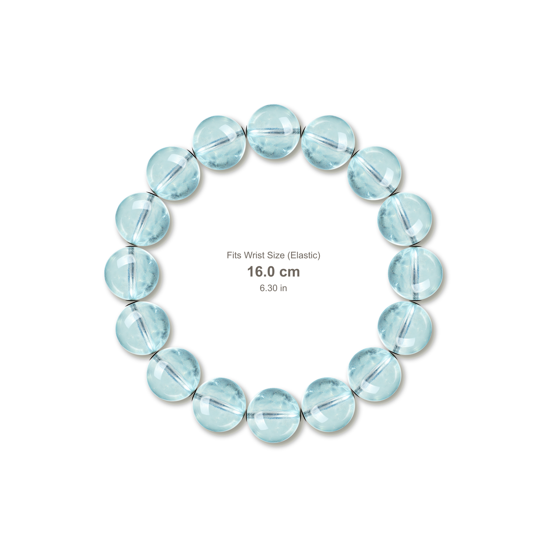 Mint Aquamarine Bracelet bracelet design — contact spacing 10mm, reference-style soft shadow, no string v9