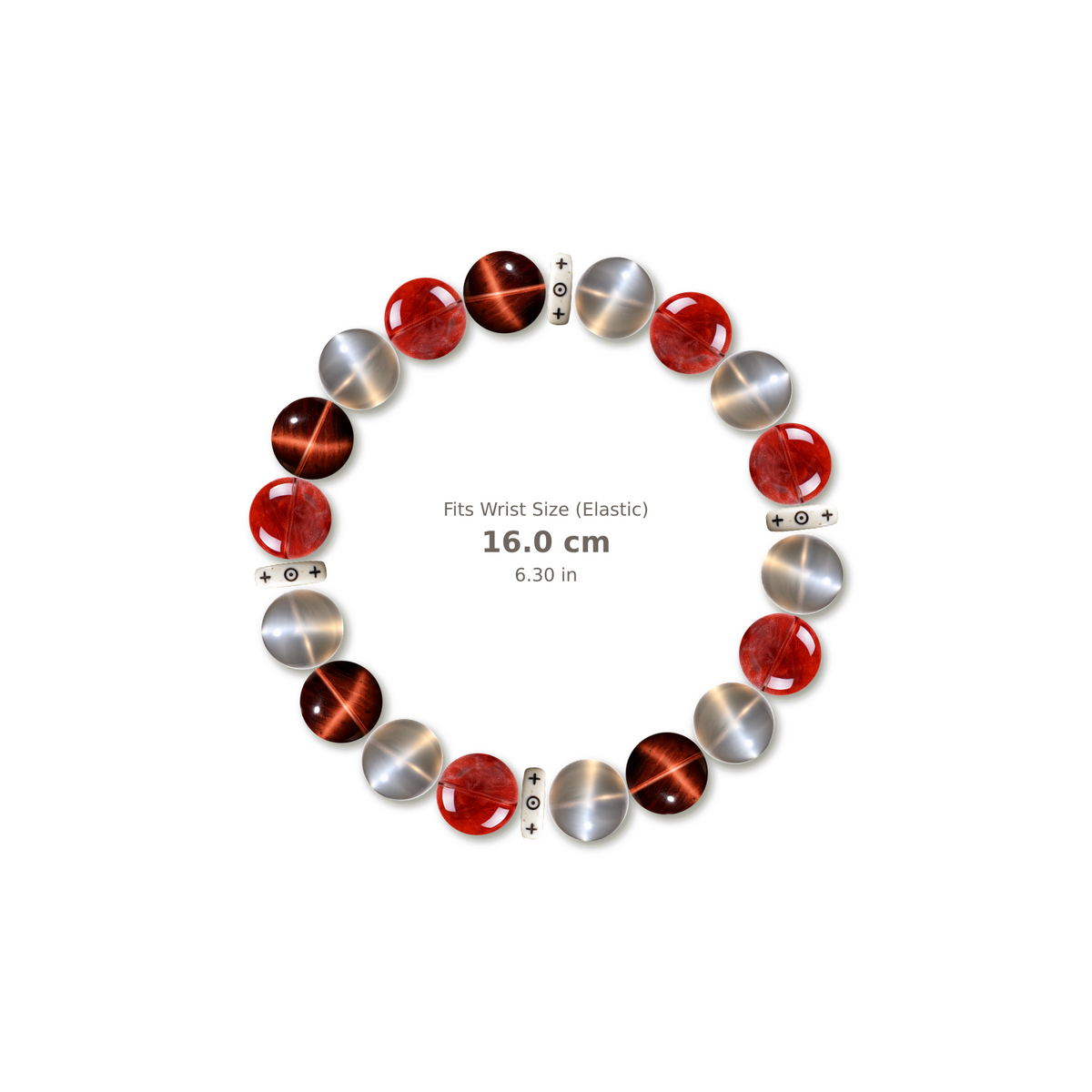 Obsidian Haven Bracelet bracelet design — evenly distributed accents v3