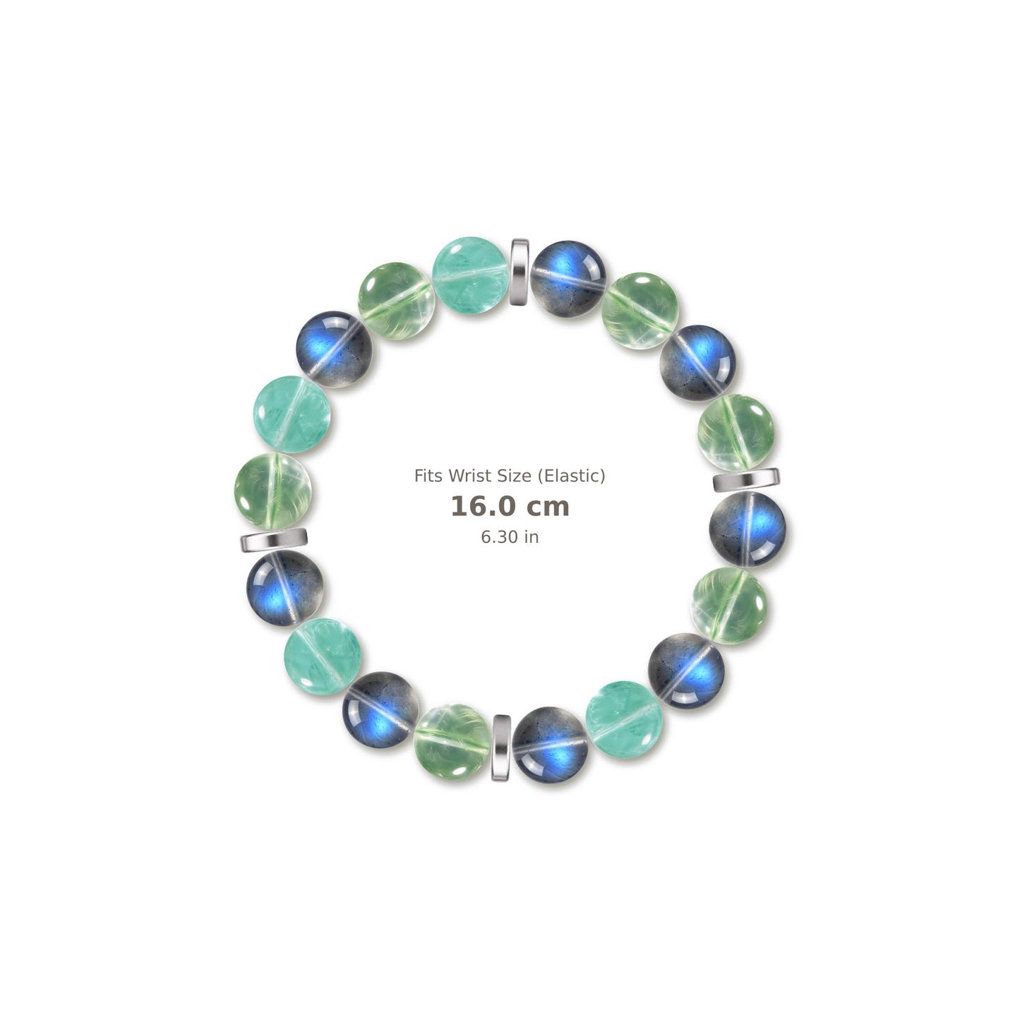 Peaceful Bloom Bracelet bracelet design — evenly distributed accents v3