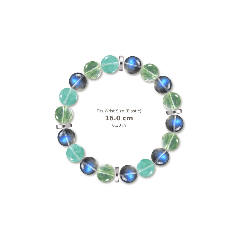 Peaceful Bloom Bracelet bracelet design — evenly distributed accents v3