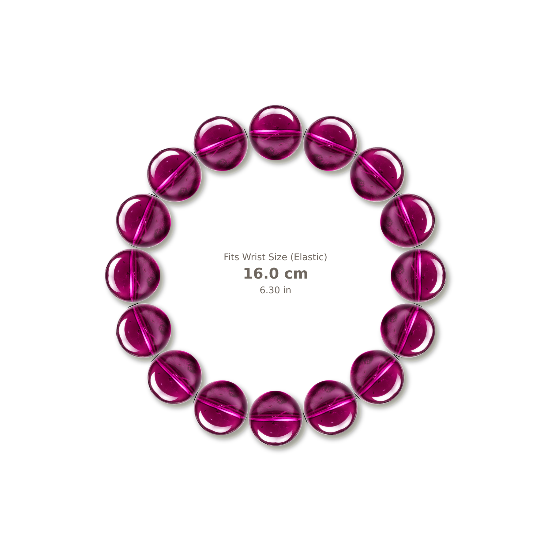 Purple Garnet Bracelet bracelet design — contact spacing 10mm, reference-style soft shadow, no string v9