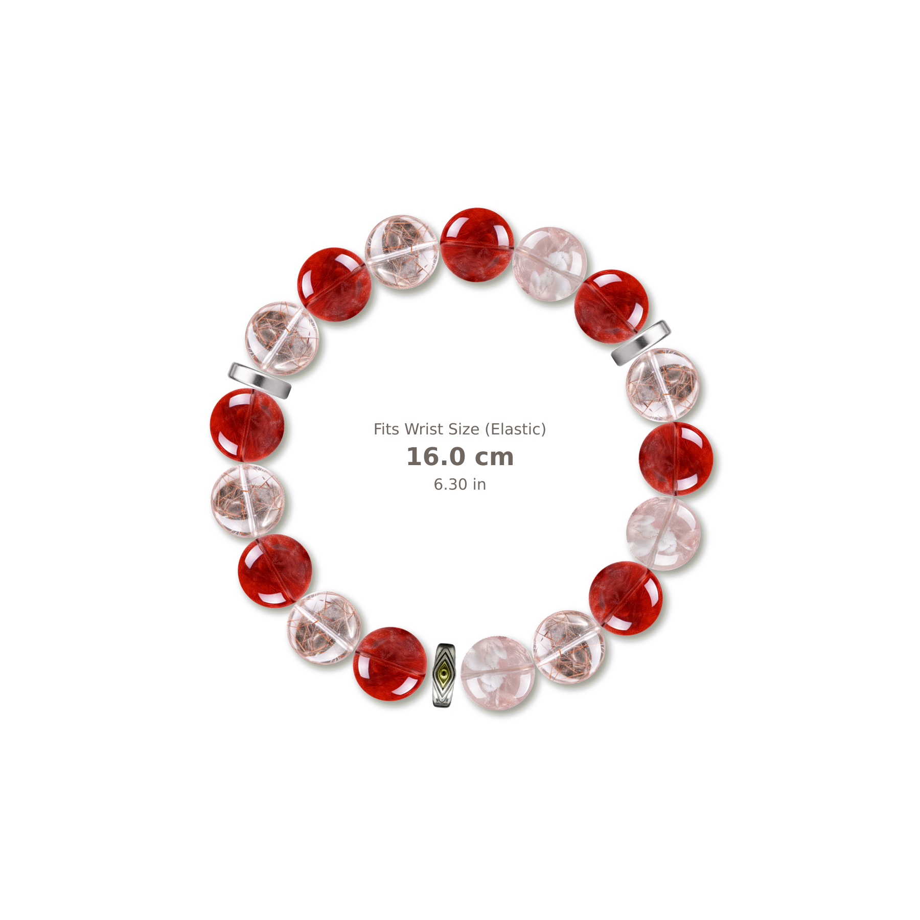 Quiet Armor Bracelet bracelet design — evenly distributed accents v3