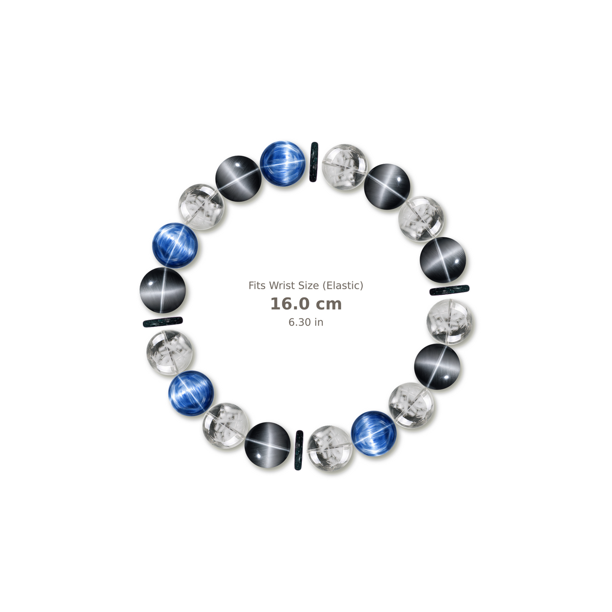 Quiet Mind Bracelet bracelet design — evenly distributed accents v3