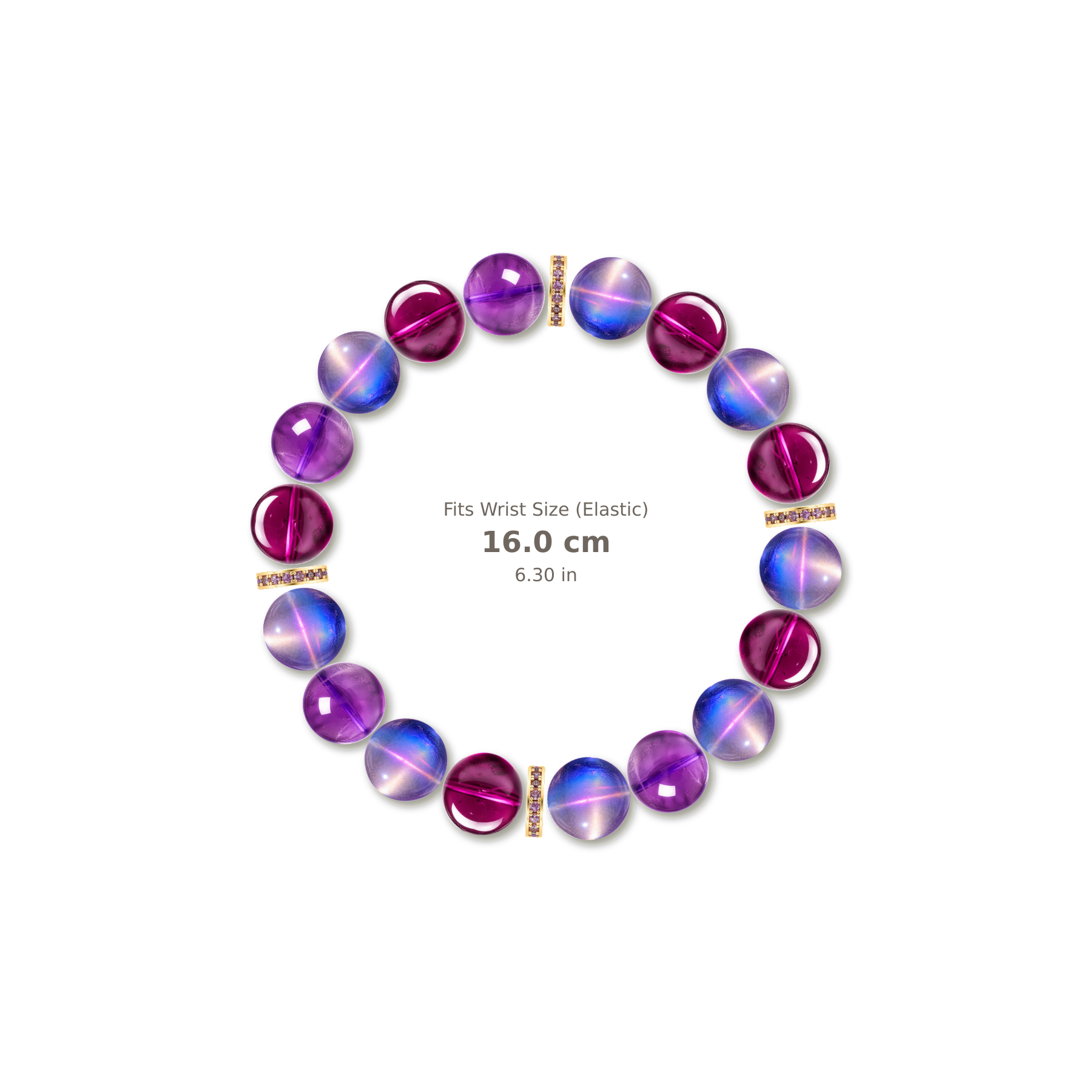 Restful Light Bracelet bracelet design — evenly distributed accents v3