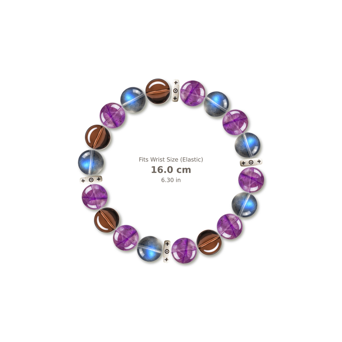 Rooted Strength Bracelet bracelet design — evenly distributed accents v3