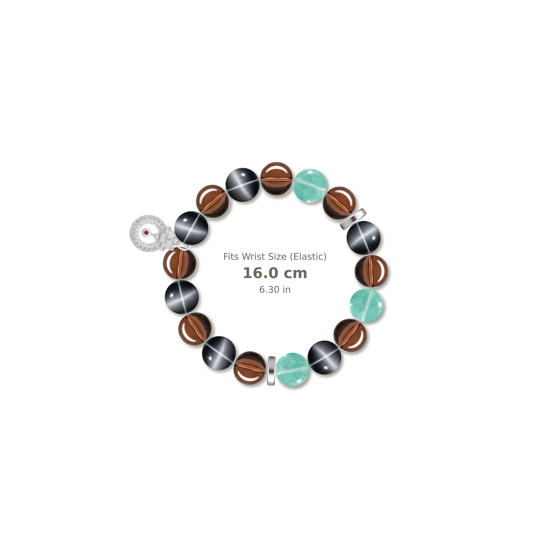 Serene Sky Bracelet bracelet design — evenly distributed accents v3