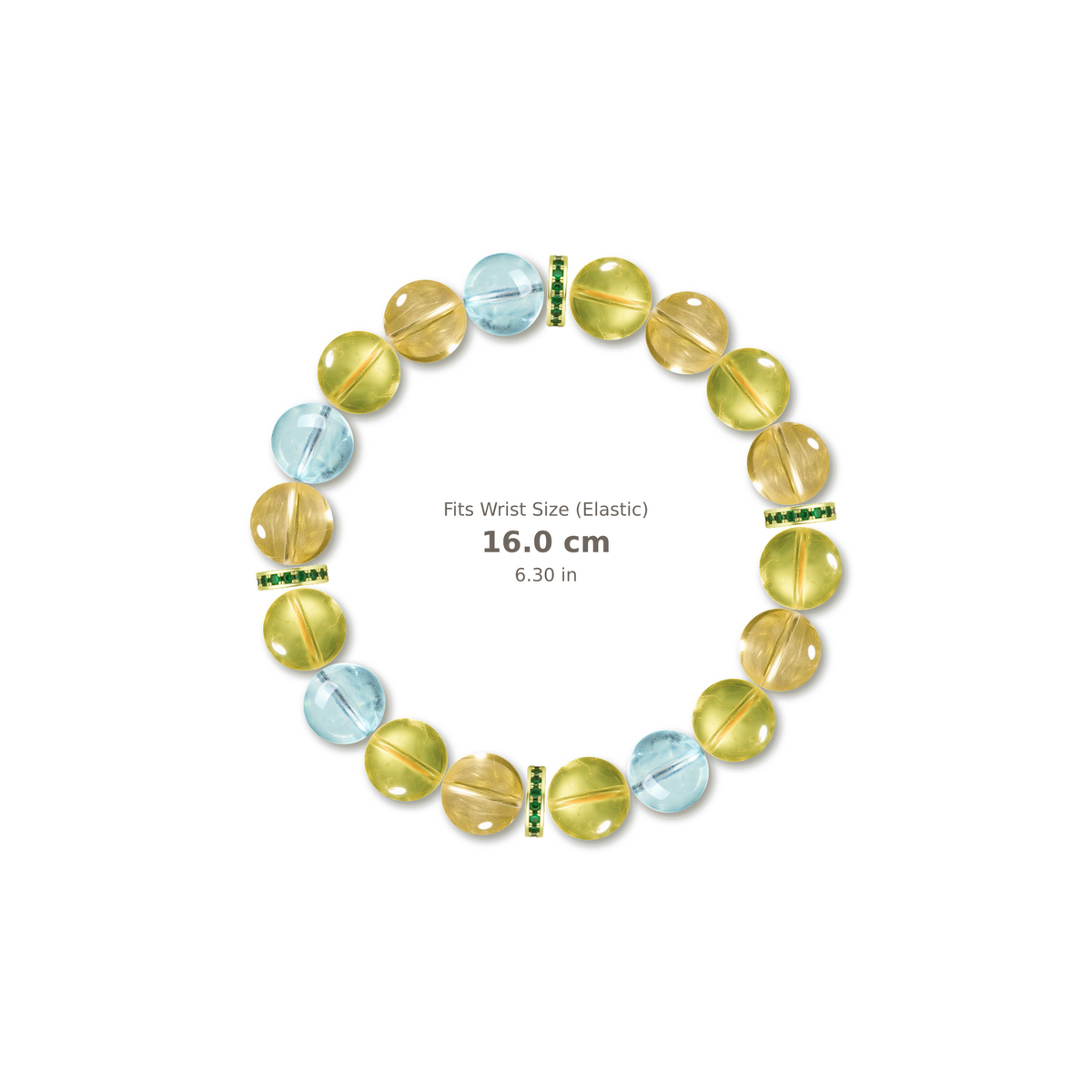 Slow Morning Bracelet bracelet design — evenly distributed accents v3