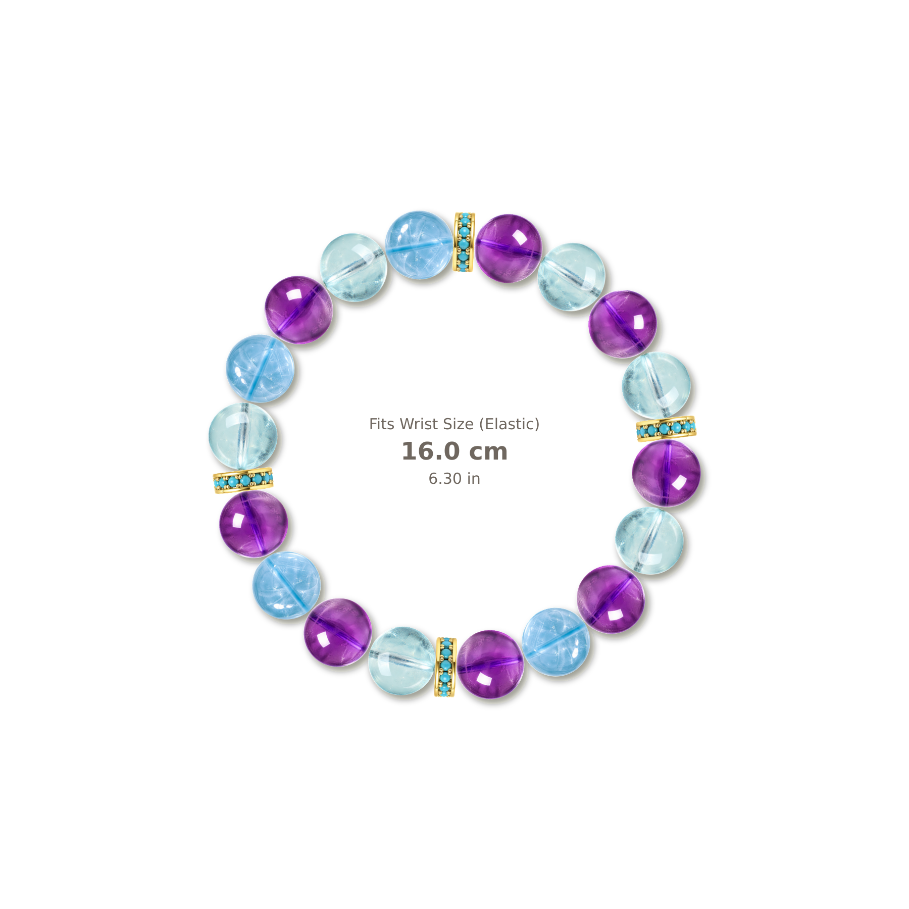 Soft Stillness Bracelet bracelet design — evenly distributed accents v3