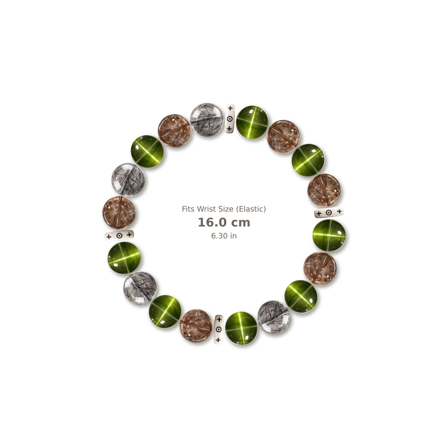 Steady Ground Bracelet bracelet design — evenly distributed accents v3