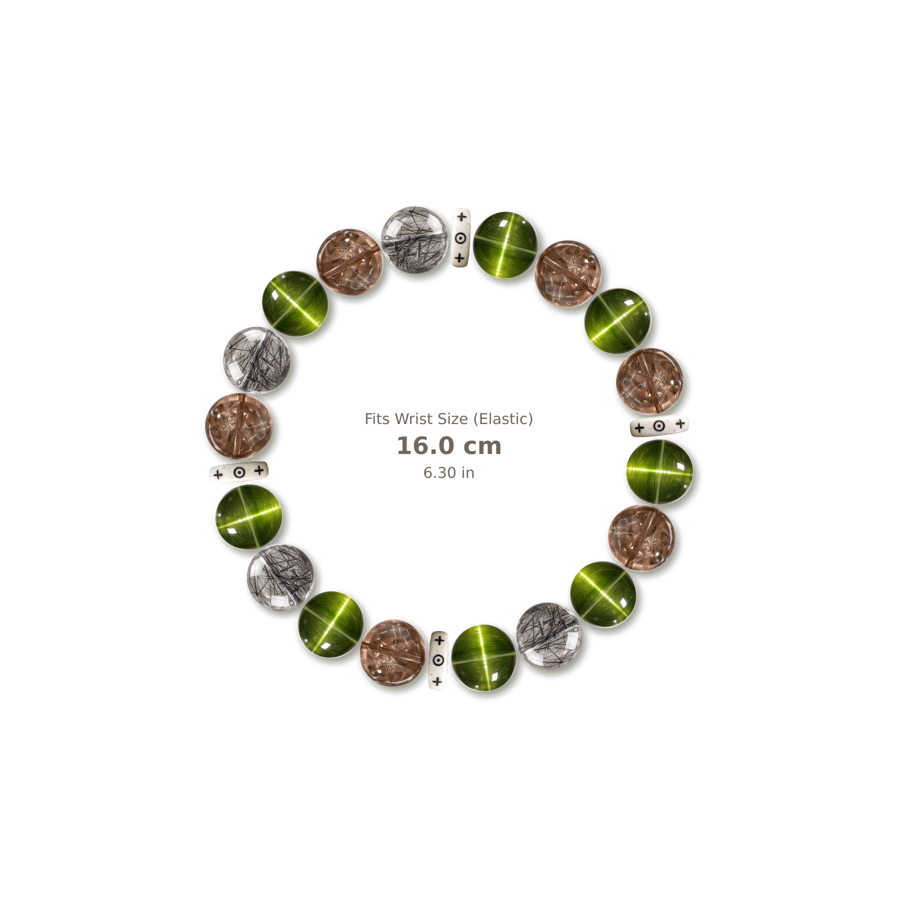 Steady Ground Bracelet bracelet design — evenly distributed accents v3