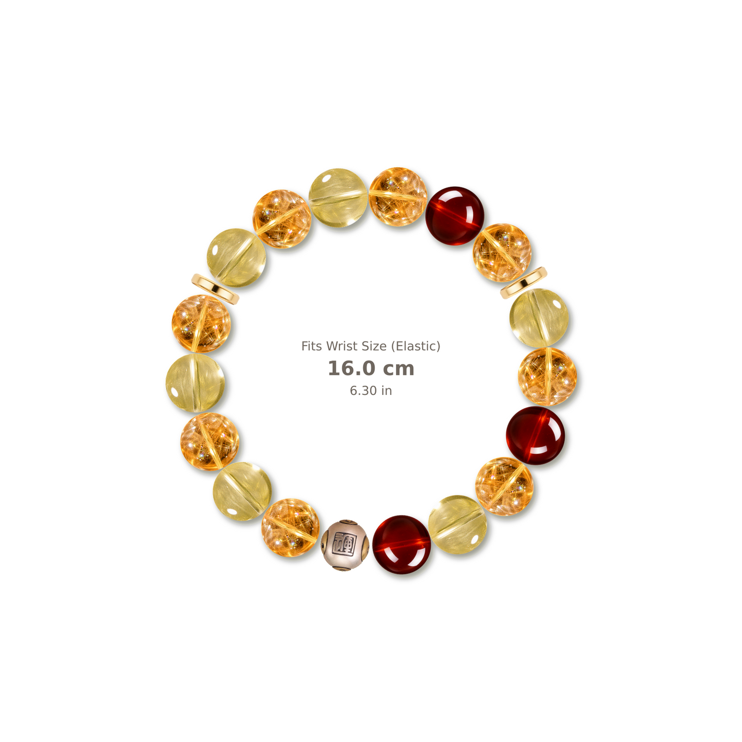 Strong Horizon Bracelet bracelet design — evenly distributed accents v3