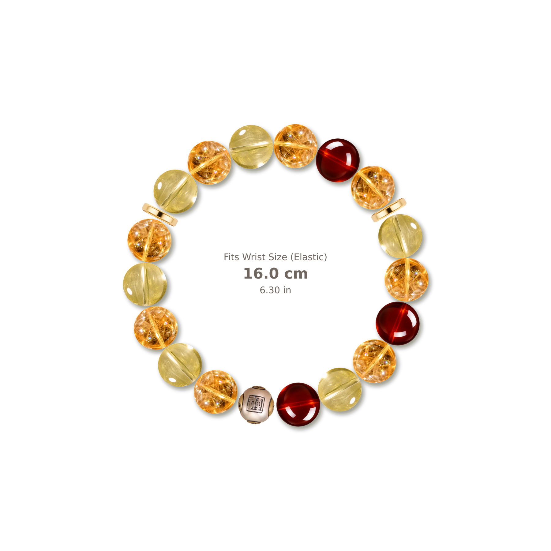 Strong Horizon Bracelet bracelet design — evenly distributed accents v3
