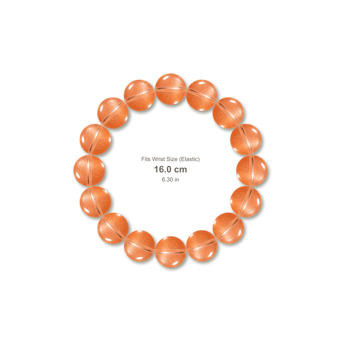 Sunstone Bracelet bracelet design — contact spacing 8mm, reference-style soft shadow, no string v9