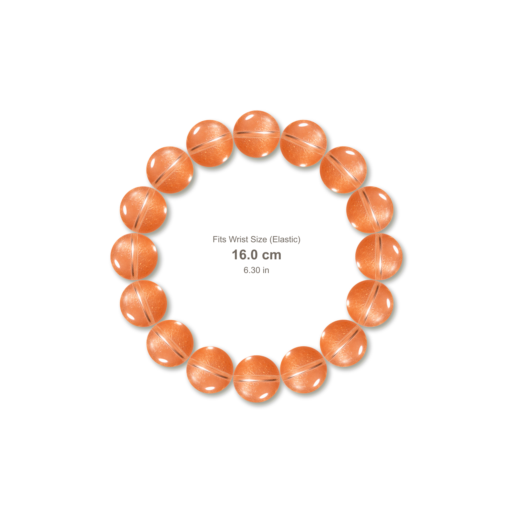 Sunstone Bracelet bracelet design — contact spacing 8mm, reference-style soft shadow, no string v9