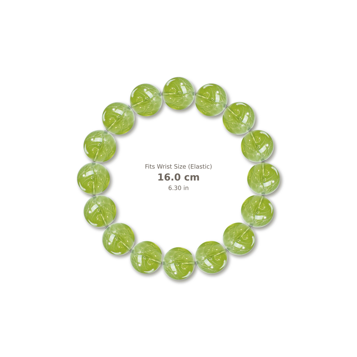 Tsavorite Garnet Bracelet bracelet design — contact spacing 8mm, reference-style soft shadow, no string v9